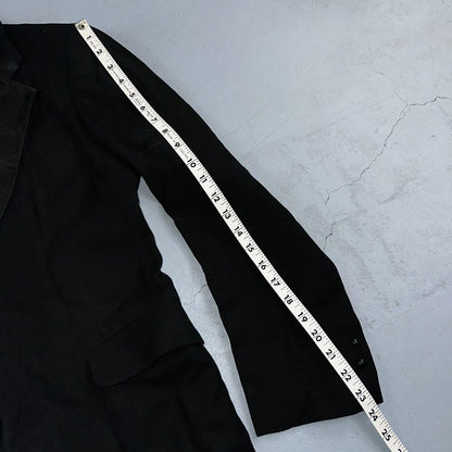 VTG 1920s Mens 1 PC Suit Tuxedo Coat Jacket Pants Black 20s 30s Antique