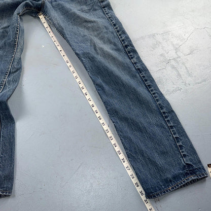 Vintage 60s Lee Riders Sanforized Denim Blue Jeans USA Talon Mens 32x31 70s