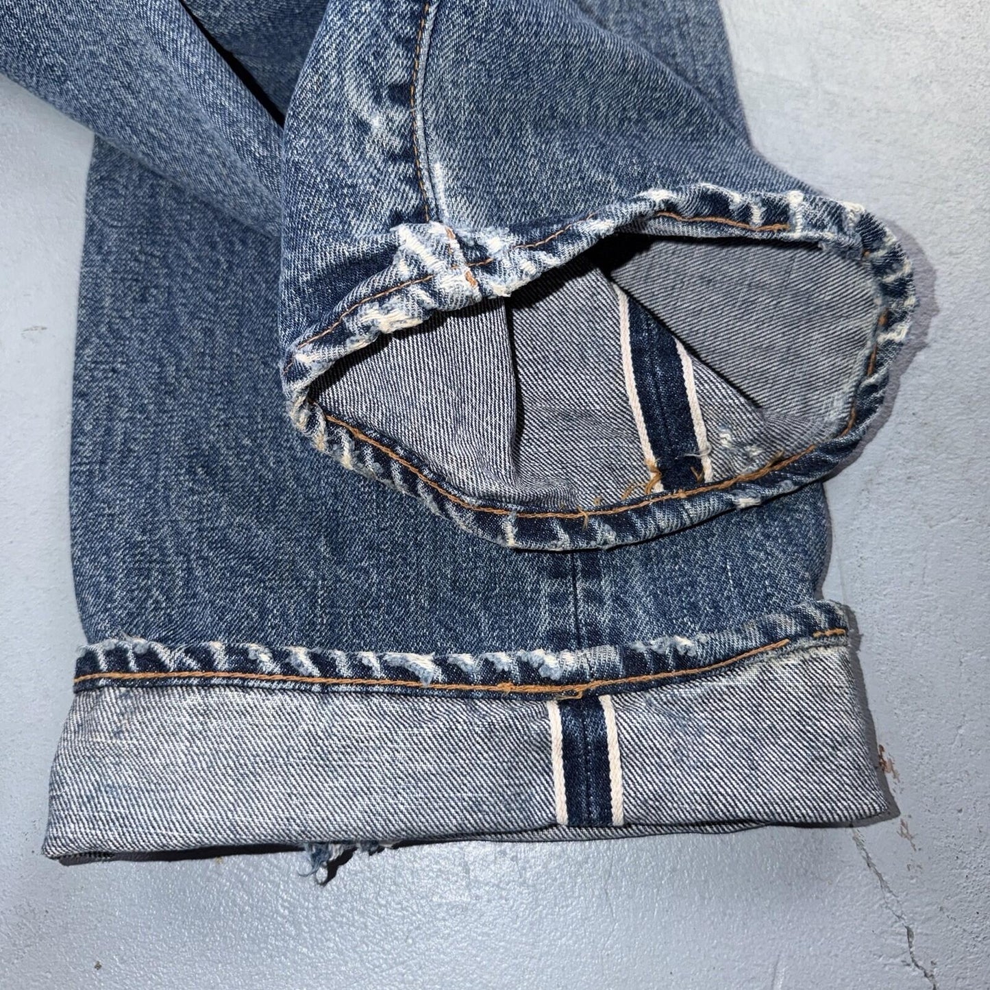 Levis 501 Big E Vintage 60s Redline Selvedge USA XX 1960s Jeans 66 Act 31x33