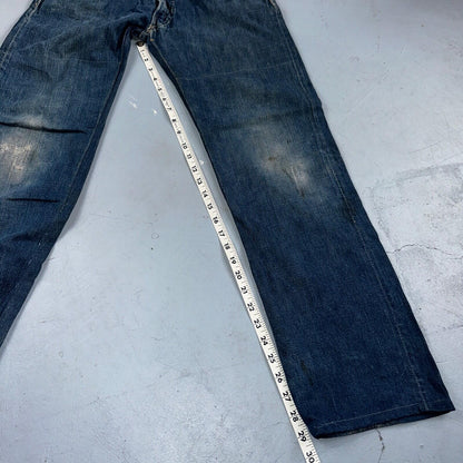 Levis 701 Big E Vintage 50s Redline Hidden Rivets USA 1950s Jeans 501 Act 26x29
