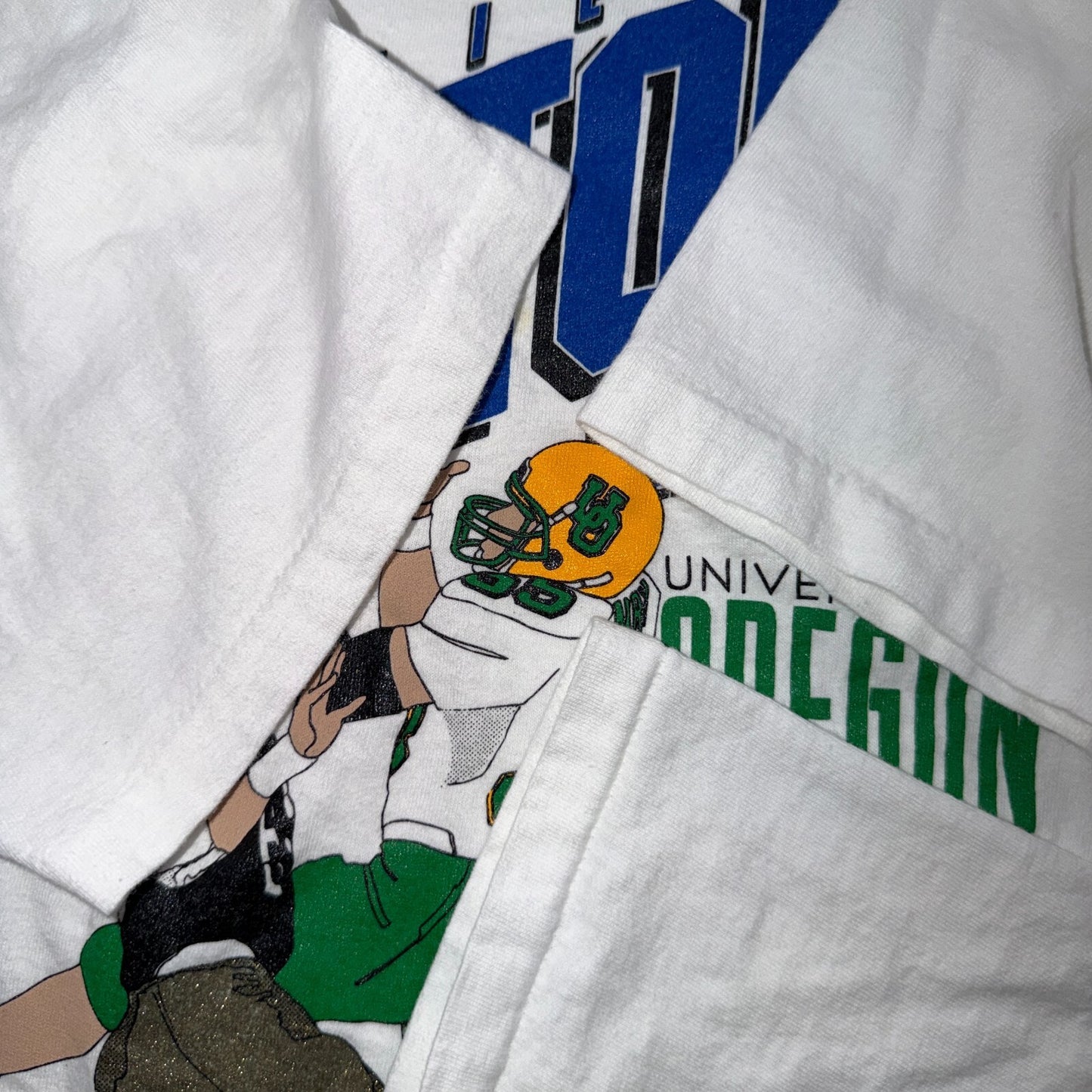 VTG 1996 Cotton Bowl T Shirt Oregon Ducks Colorado Buffaloes Football Tee Dallas
