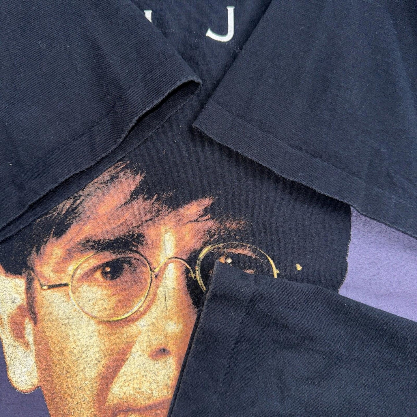 Elton John VTG Made In England 90s Black T-Shirt Made In USA Size XL Music Band
