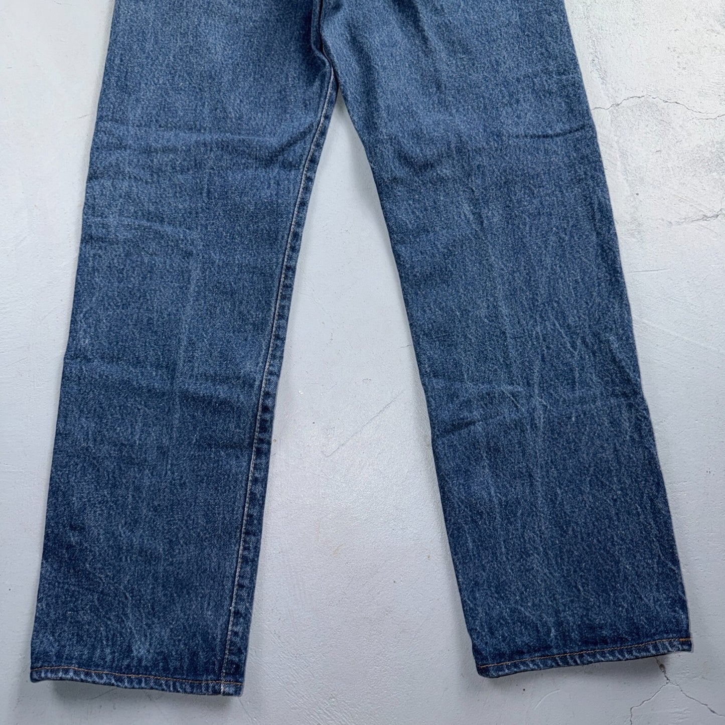 Levis 501 Vintage 80s USA XX Straight Leg Jeans Blue Med Wash 30x32 Act 26x28