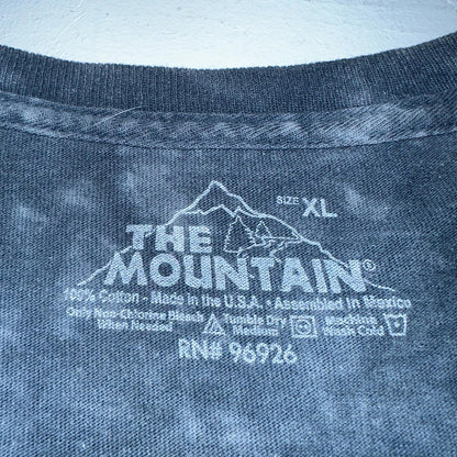 The Mountain Spirit of The Hawk Cathering Tribe Tie Dye VTG T Shirt XL Bird