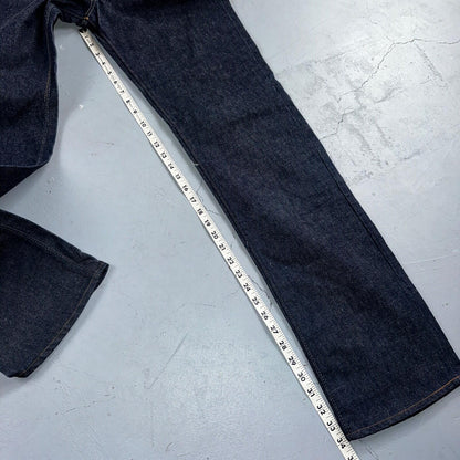 Levis 501 VTG 70s SS Deadstock Redline Selvedge Jeans XX 1966 29x36 Rare Dark DS