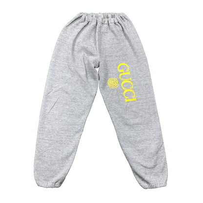 Gubci Trousers Men GG Jacquard Jogging Trousers Small Vintage 90s Sweatpants