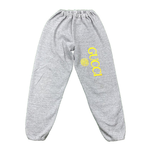 Gubci Trousers Men GG Jacquard Jogging Trousers Small Vintage 90s Sweatpants