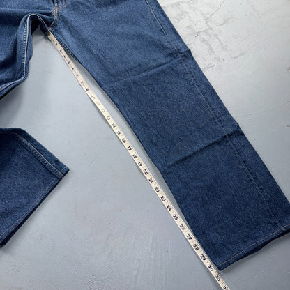 Levis 501 Vintage 80s USA XX Straight Leg Jeans Blue Dark Wash 40x34 Act 38x30