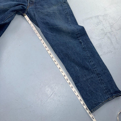 Levis 501 Vintage 80s Redline Selvedge USA XX Jeans Dark Wash 33x31 Act 31x27