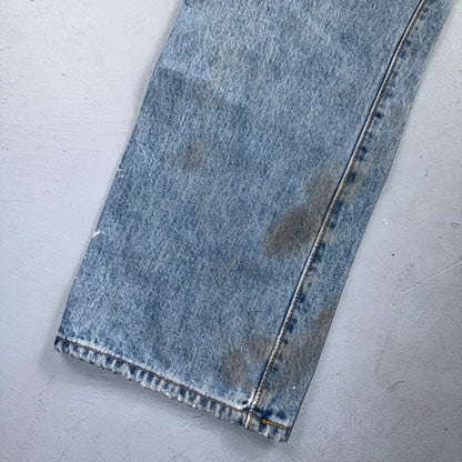 Levis 501 Vintage Y2K XX Straight Leg Jeans Blue Light Wash 36x30 Act 34x28