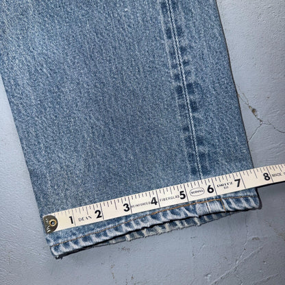Levis 501 Vintage 80s Redline Selvedge USA XX Jeans Light Wash 30x31 Act 29x27