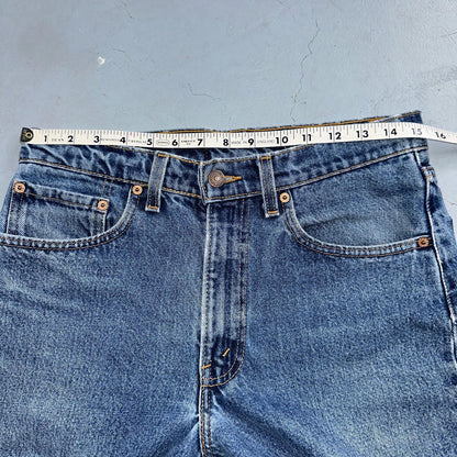 Levis 550 Vintage 90s USA Red Tab Relaxed USA Blue Med Wash Jeans 32x32 Ac 31x30