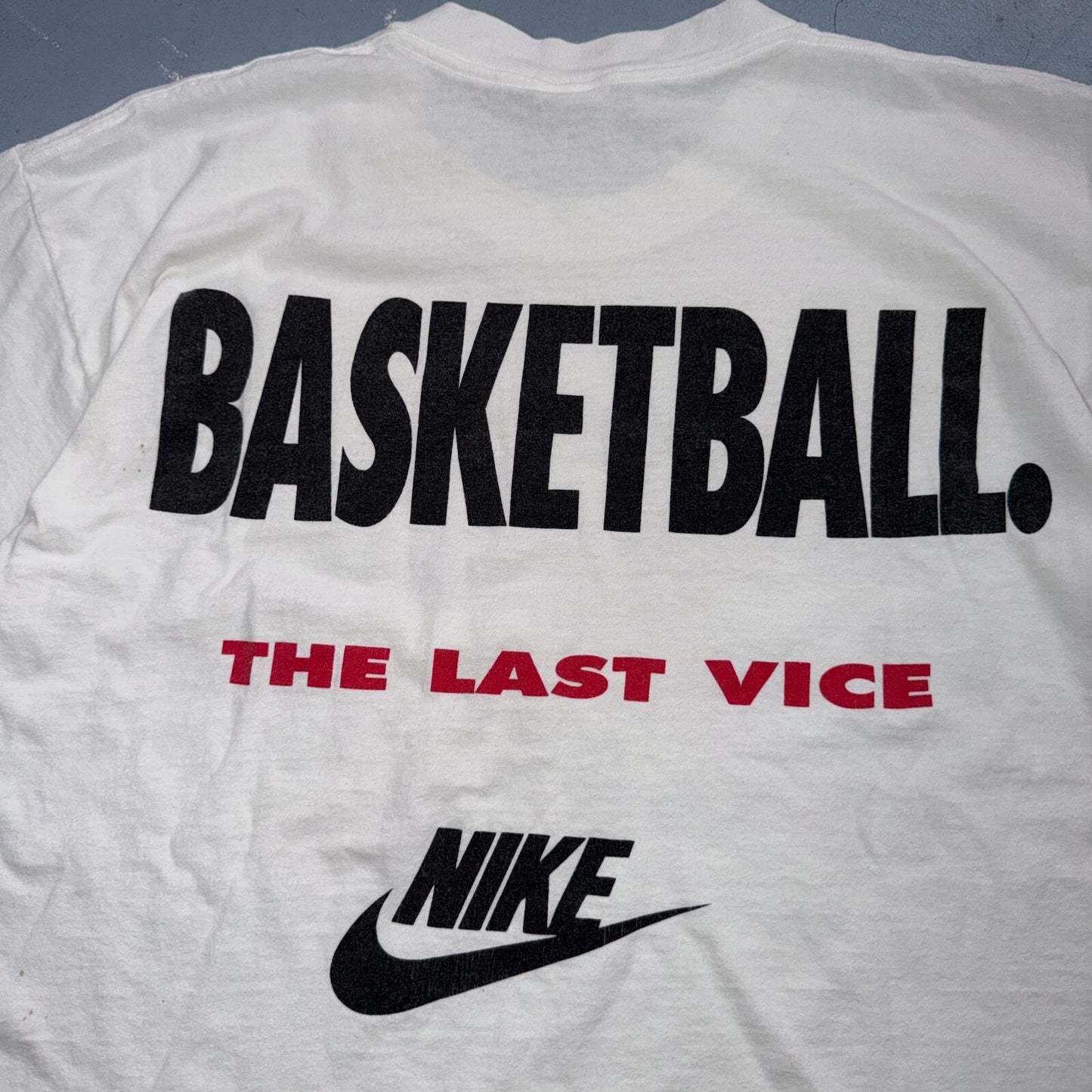 Nike 90s S*x Dr*gs Rock N Roll VTG T Shirt Basketball 1990s Vice Music Band