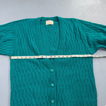 Pendleton 90s Angora Wool COUNTRY SOPHISTICATES Womens Cardigan Size L USA