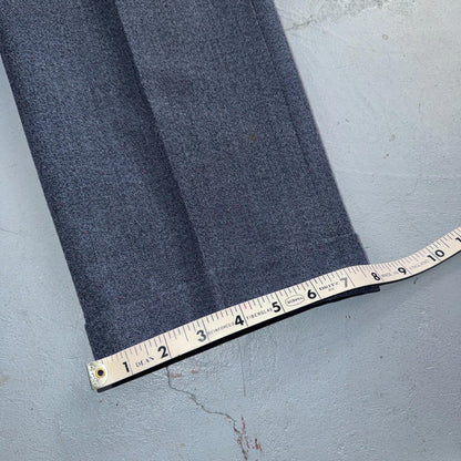 1950s 1960s VTG Mens 2 PC Suit 40 Jacket Coat Pants Blue Union Wool Rockabilly