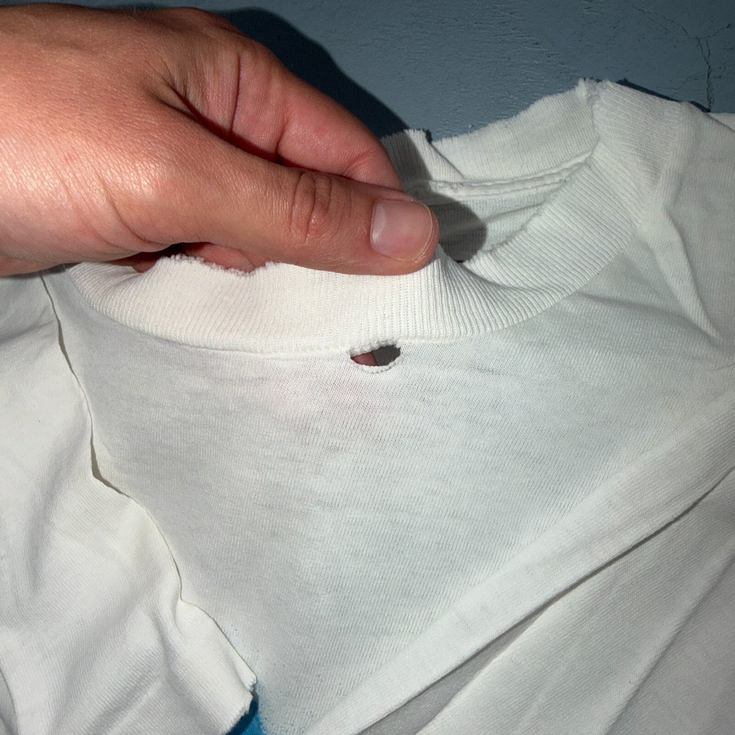 VTG Sea Turtles Single Stitch USA Thrashed White T Shirt Sz XL St Croix Ocean