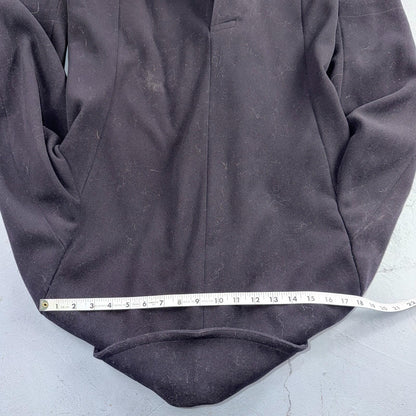 Vintage 40s WWII US Naval Clothing Factory 10 Button Navy Wool PeaCoat Military