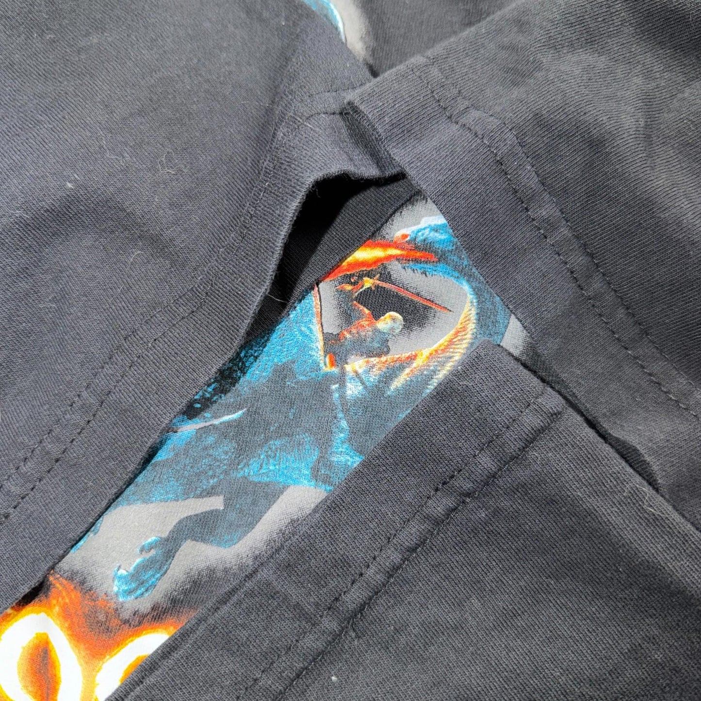 Eragon 2007 Movie Promo T Shirt Rare Y2K Fire Flame Dragon Cool Promotional Tee