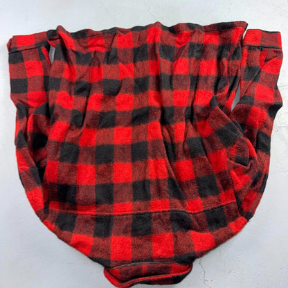 VTG 1950s Wool Buffalo Plaid Mackinaw Heavy Jacket Button Up Mohair Rockabilly