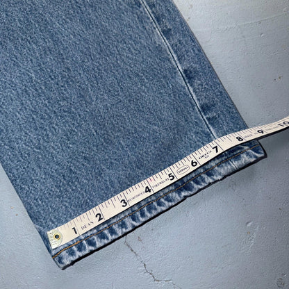 Levis 501 Vintage Y2K 90s XX Straight Leg Jeans Blue Light Wash 42x34 Act 40x34