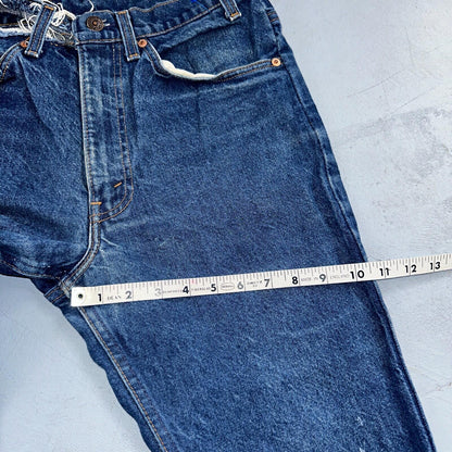 Levis 517 Vintage 90s USA Orange Tab Bootcut Flare Blue Worn Jeans Thrash 32x32