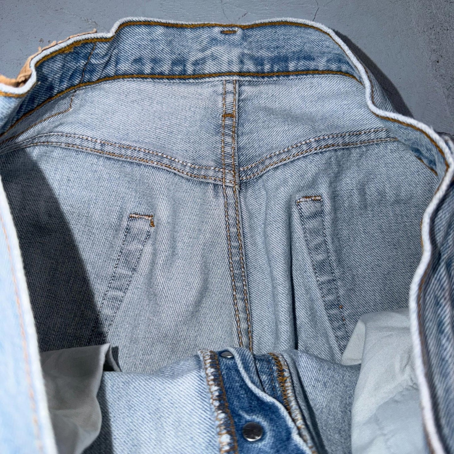 Levis 501 Vintage Y2K 90s XX Straight Leg Jeans Blue Light Wash 34x32 Act 33x31