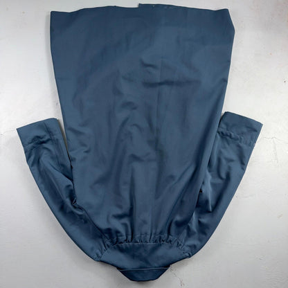 Forecaster of Boston Women's Rain Coat 14 Blue Polyester Trench Coat 1980s 80s