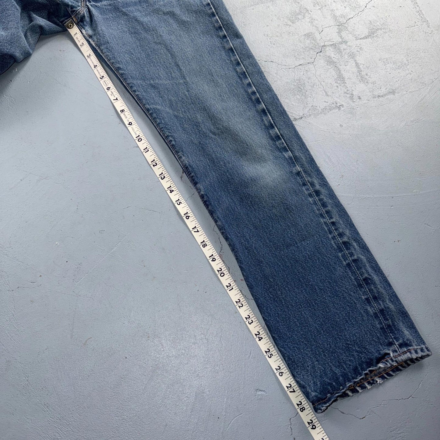 Levis 501 VTG 70s SS Redline Selvedge Jeans XX Med Wash 29x30 Act 27x28