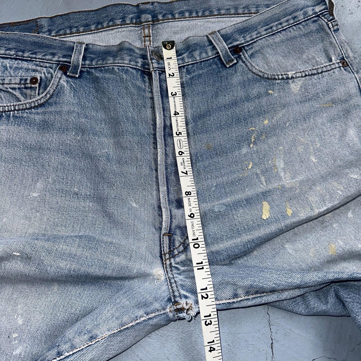 Levis 501 Vintage 80s Redline Selvedge USA XX Jeans Light Wash 40x33 Act 38x30