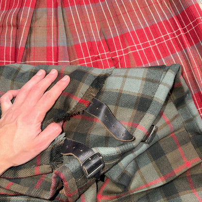 Womens Lot Of 4 Vintage Skirts Plaid Preppy School Pleated Wool Tartan Pendleton