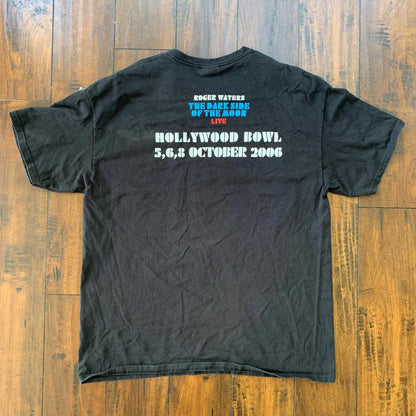Pink Floyd Live Tour Vintage T Shirt Y2K 2006 Roger Water Dark Side Moon Rap Tee