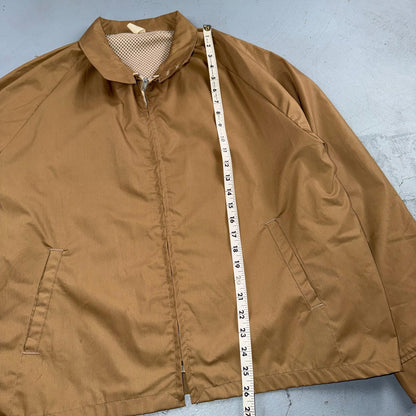 VTG 1970s 70s Sportswear Jacket Rockabilly Long Sleeve Talon Ricky Windbreaker