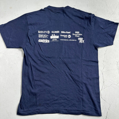 Walk America Happy Babies VTG T Shirt Baby Support March Dimes 80s USA Oregon