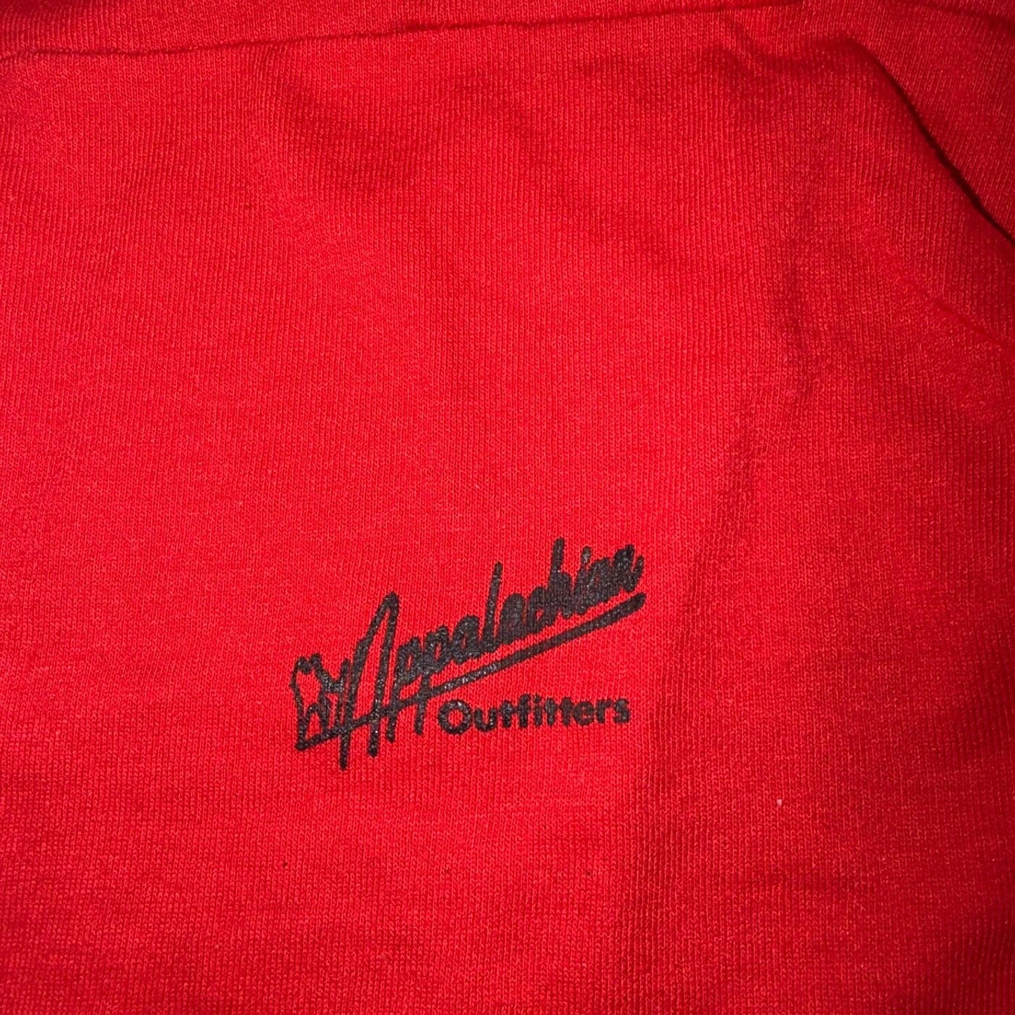 Appalachian VTG T Shirt 70s Stedman Footprint Memories Hiking Travel USA 1970s