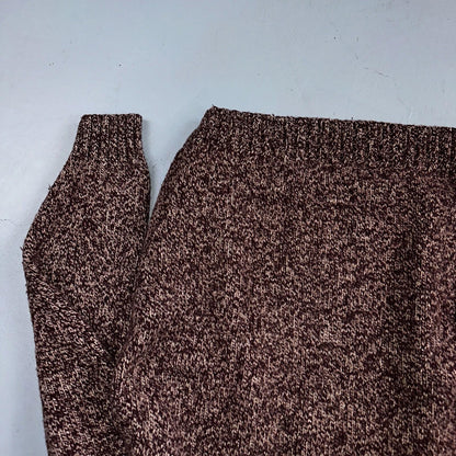 Vintage LL Bean Shawl Collar Pullover Sweater Lambswool Blend Red Men’s XL