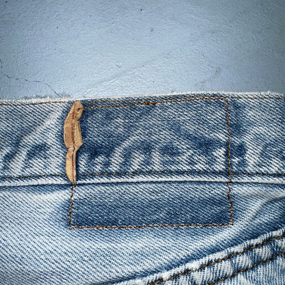 Levis 501 Vintage 80s Redline Selvedge USA XX Jeans Light Wash 66 Act 28x31