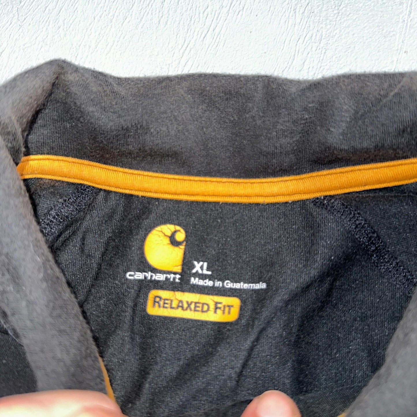 Carhartt Mens Force Short Sleeve Pocket Polo Shirt Black Size XL 103569 001