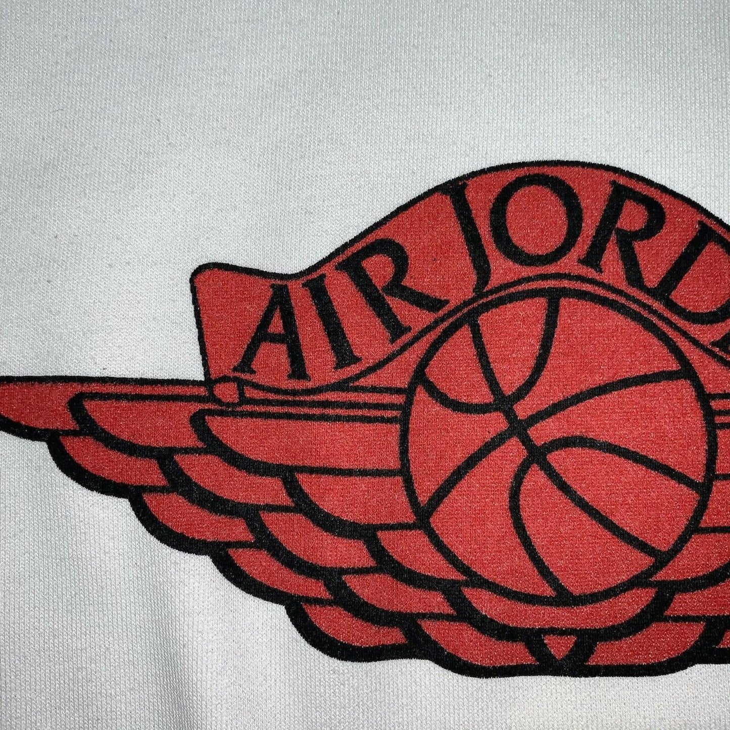 Nike Vintage Sweatshirt Mens T Shirt Jordan 1985 Wings Logo Japan Crewneck Bred