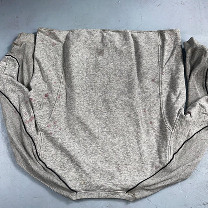 Nike 2XL Silver Tag Sweatshirt 90s VTG Crewneck Y2K Speed Stained Air Max Promo