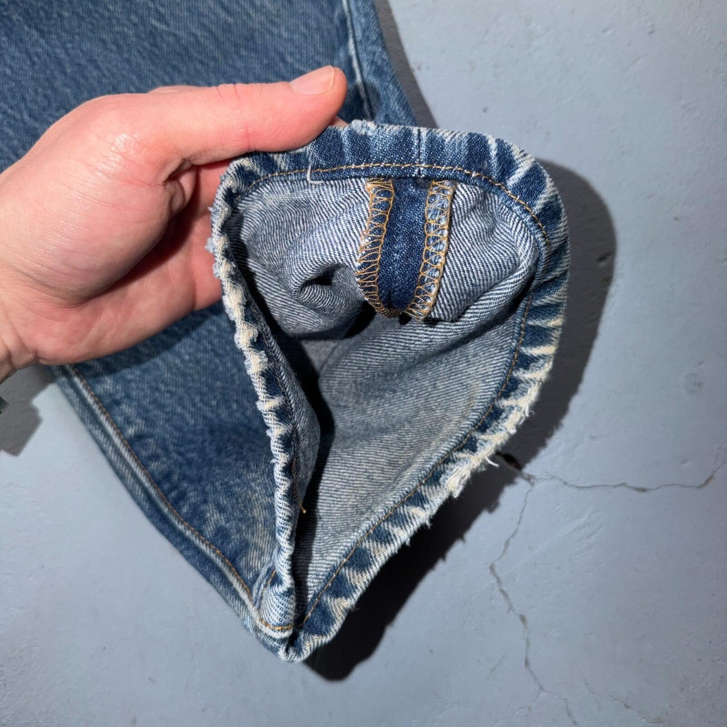 Levis 501 Vintage Y2K XX 90s Straight Leg Jeans Blue Light Wash 34x32 Act 32x29