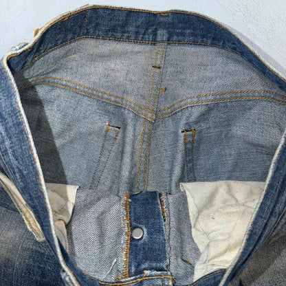 Levis 501 Vintage 70s SS Redline Selvedge USA XX Jeans Med Wash 35x40 Act 32x34