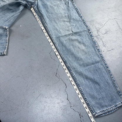 Levis VTG Silver Tab Jeans Mens Blue 40583 USA Made 90s Y2K 33x32 Ac 32x31