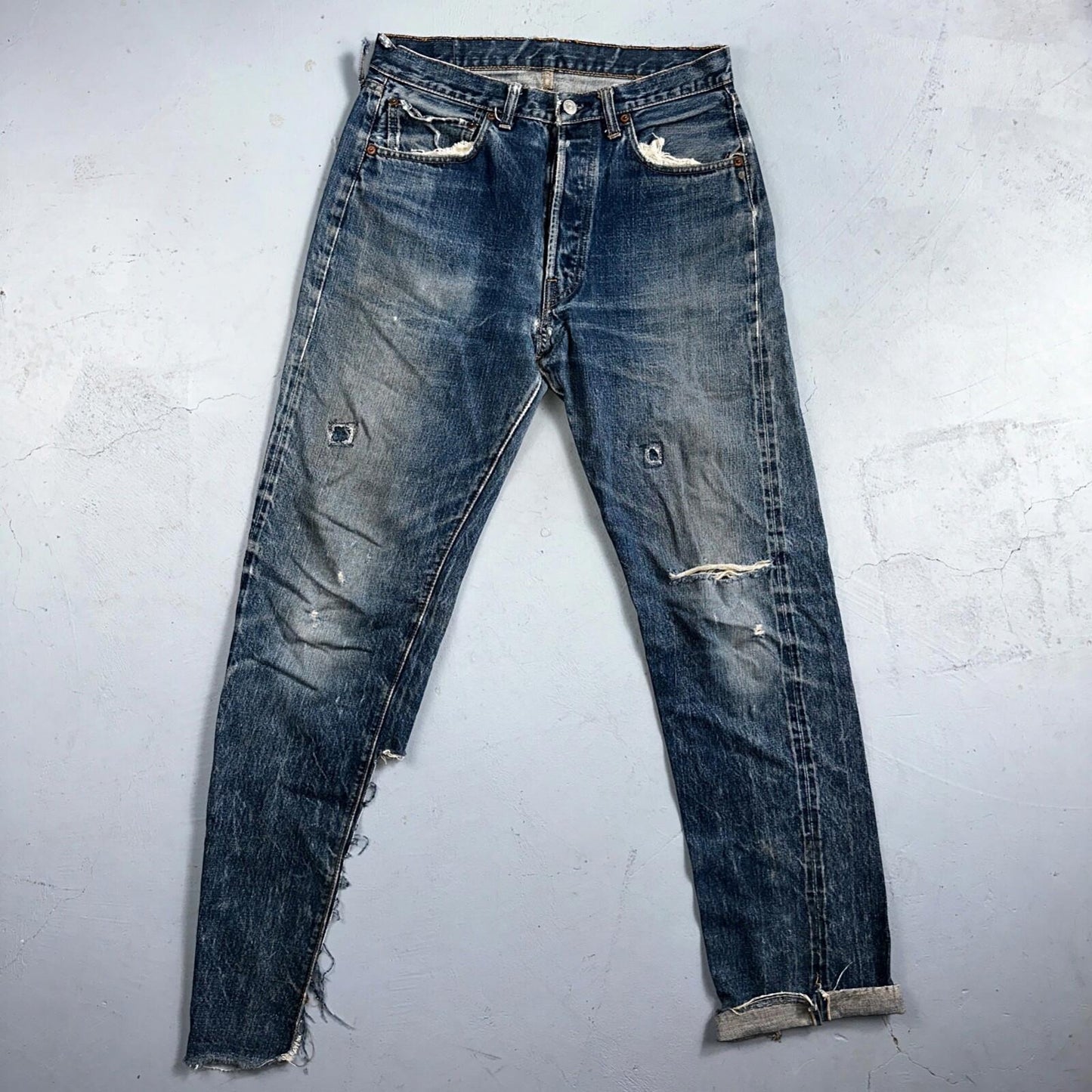 Levis 501 Big E Vintage 60s Redline Selvedge USA XX 66 Jeans 1960s Act 30X32