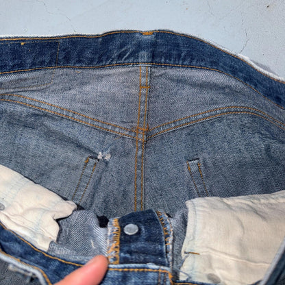 Levis 501 Vintage 70s SS Redline Selvedge USA XX Jeans Light Wash Shorts 31x5