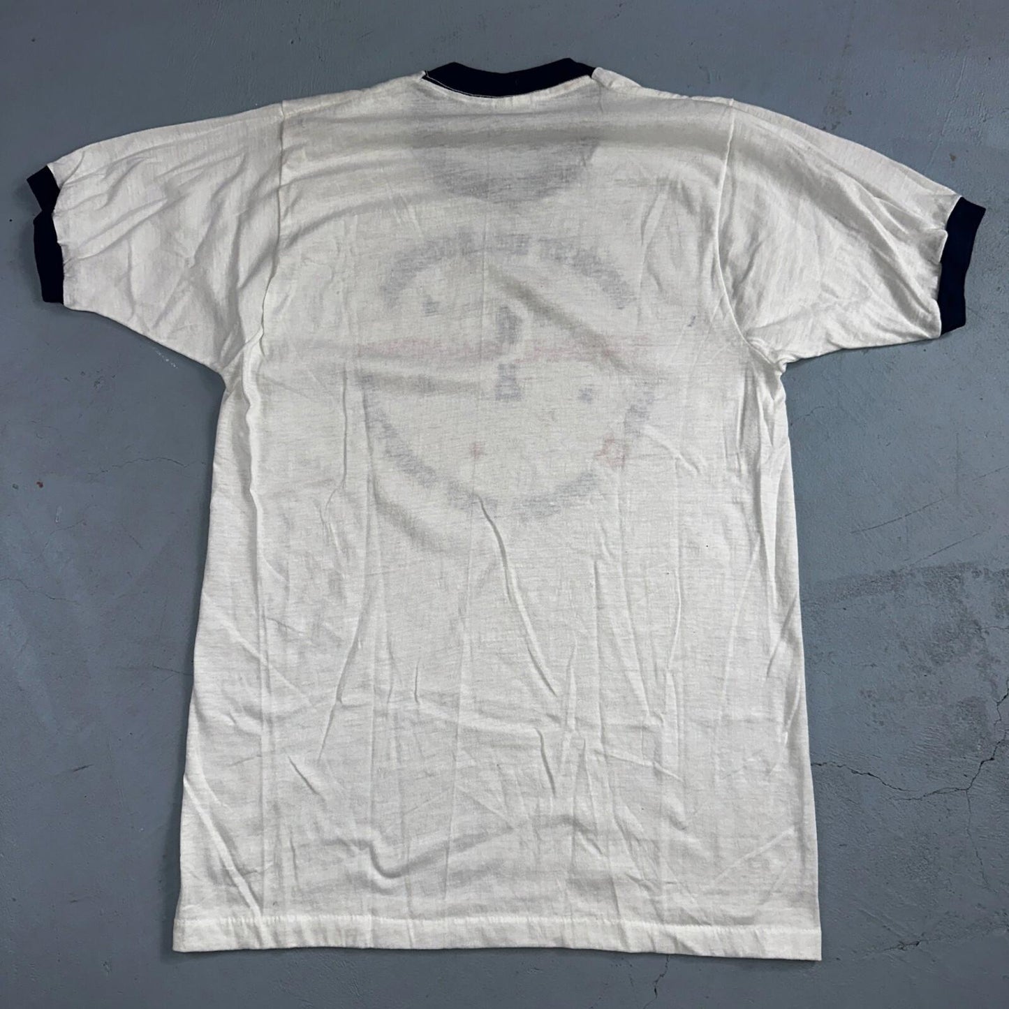 Champion McNary High School Oregon VTG T Shirt 7UP Soda Screen Stars Ringer 80s
