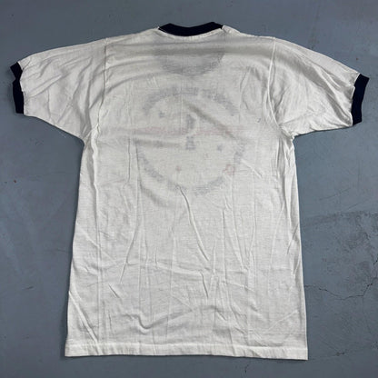 Champion McNary High School Oregon VTG T Shirt 7UP Soda Screen Stars Ringer 80s