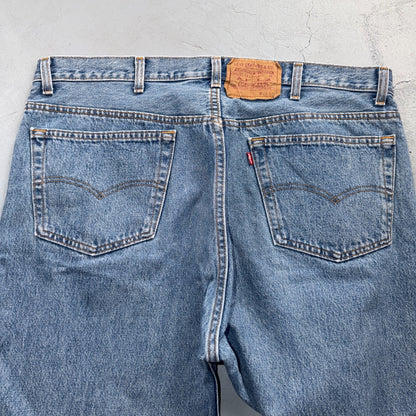 Levis 501 Vintage 80s USA XX Straight Leg Jeans Blue Light Wash 40x32 Act 39x31
