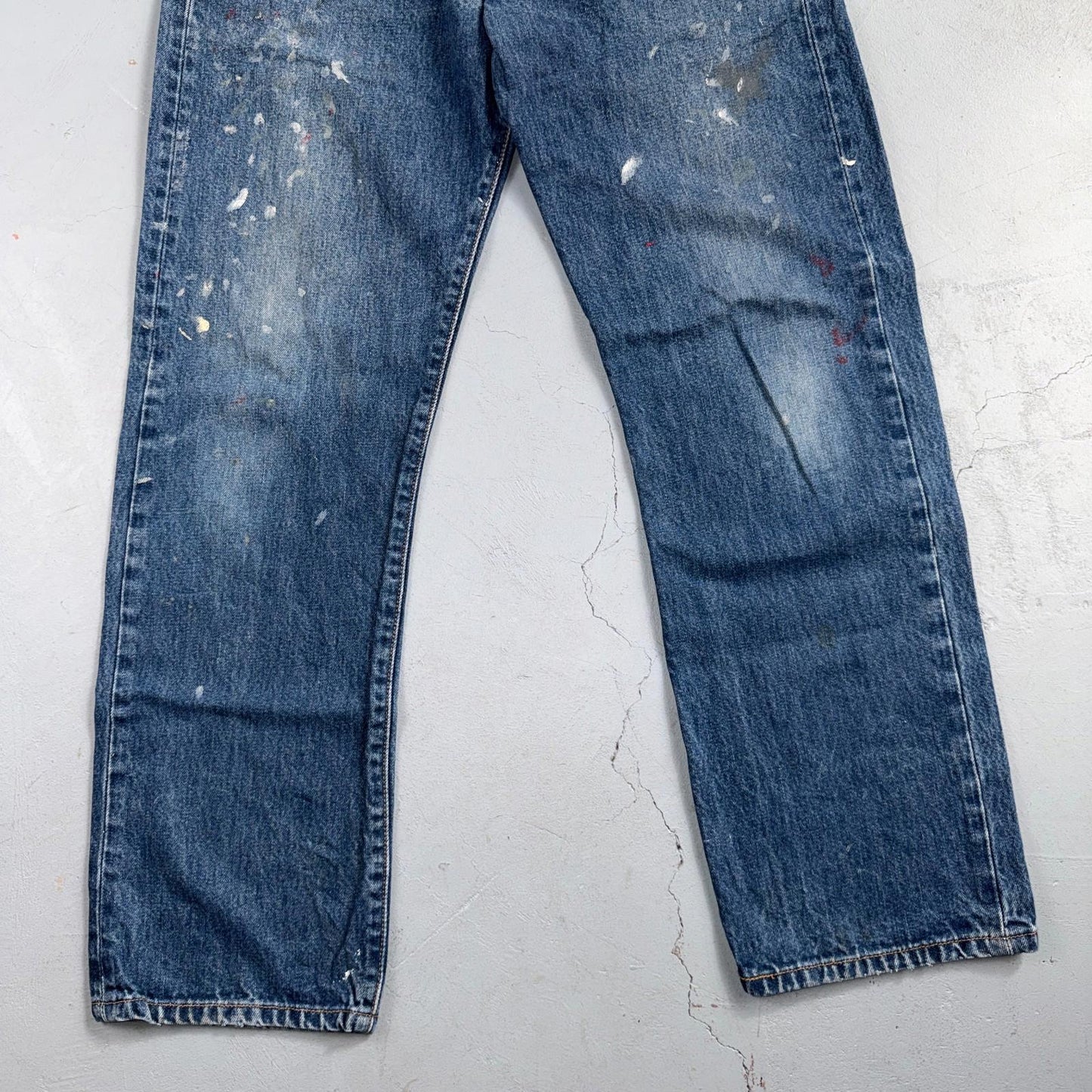 Levis 501 Vintage Y2K 90s XX Straight Leg Jeans Blue Med Wash 34x32 Act 32x30