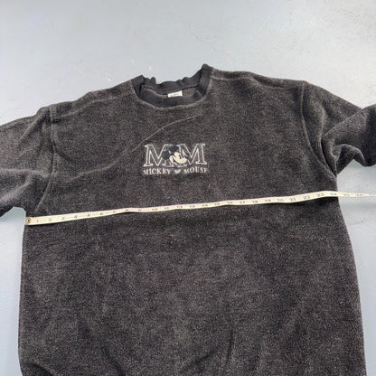 Vintage 90s Disney Store Mickey Mouse Embroidered MOM Crewneck XL Minnie World