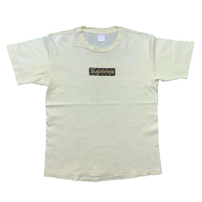 OG 2000 Supreme Louis Vuitton LV Monogram Box Logo T Shirt 100% Authentic VTG